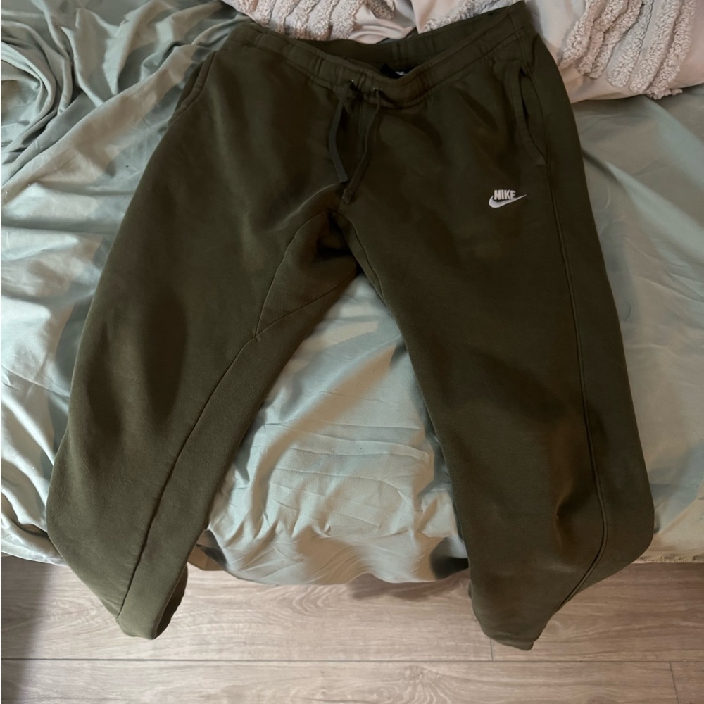 Nike Khaki Green Joggers